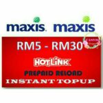 Maxis Top Up Online Prepaid