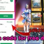 Free Fire Top Up In Redeem Code